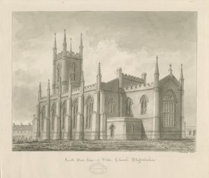 Iglesia de Stoke-upon-Trent [Nueva] de John Buckler