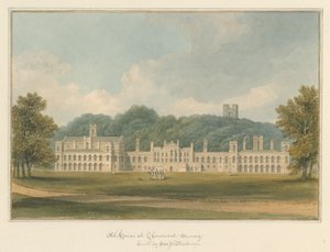 Surrey - Claremont - Casa Antigua, 1824 de John Buckler