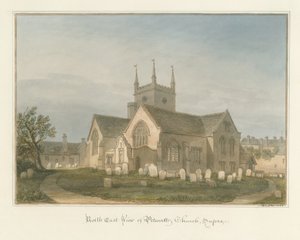 Sussex - Iglesia de Petworth, 1825 de John Buckler