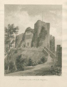 Castillo de Tamworth, abril 1849 de John Buckler