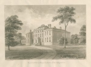 Thorpe Constantine Hall: dibujo en sepia, 1848 de John Buckler