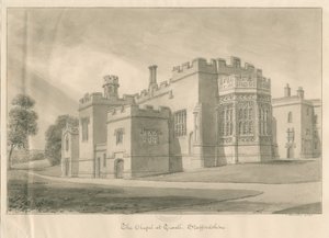 Capilla en Tixall Hall