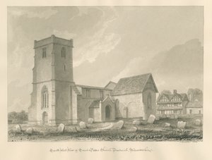 Worcestershire - Droitwich - Iglesia de San Pedro, 1833 de John Buckler