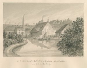 Worcestershire - Droitwich - Salinas, 1833 de John Buckler