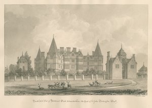Worcestershire - Parque de Westwood, 1820 de John Buckler