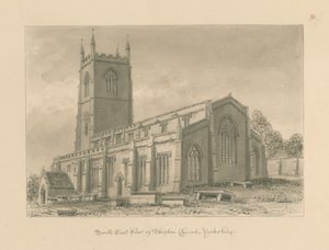 Yorkshire - Iglesia de Skipton, 1818 de John Buckler