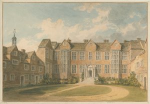 Yorkshire - York - Interior de la Casa Heslington, 1818