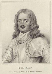 Retrato de Sir Henry Gage de John Bulfinch