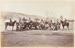¿Asistente del Ayudante General con el Mariscal de la Policía y el Personal?, c. 1879 de John Burke