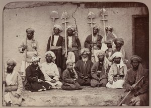 Terratenientes y trabajadores de Kabul, 1879 de John Burke