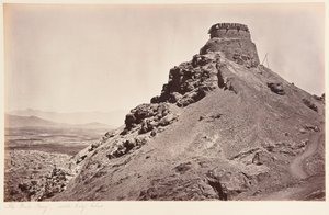 Panorama de Kabul visto desde el Bala Burj, 1879 de John Burke
