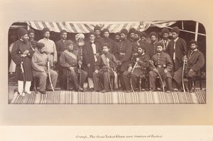 El Amir Yakub Khan y los Sirdars de Kabul de John Burke