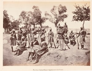 ¿Guardia de las Tierras Altas del Amir?, c. 1879 de John Burke