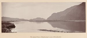 ¿El río Kabul, Jellallabad, escena del desastre?, 1879