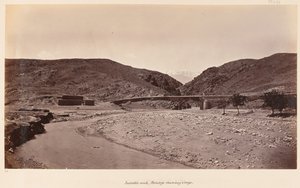 El puente en Surakh-aub, 1879
