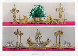 Centros de mesa, siglo XIX de John Burley Waring