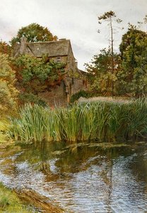 Un jardín de otoño de John Byam Liston Shaw