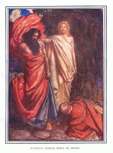 Fiel derribado por Moisés de John Byam Liston Shaw