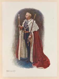 Coronación del Rey Eduardo VII de John Byam Liston Shaw