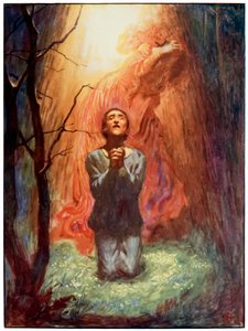 "Sr. Firme" de "El Progreso del Peregrino de Este Mundo, Al Que Está Por Venir" de John Bunyan de John Byam Liston Shaw