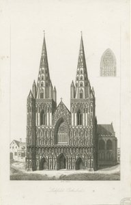 Catedral de Lichfield - Fachada Oeste