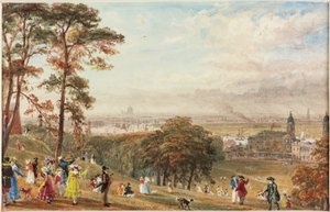 Londres desde Greenwich de John Byrne