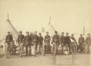 Famosa Batería "E" de la 1ª Artillería de John C. H. Grabill