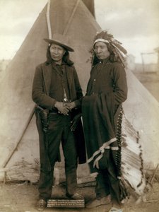 Red Cloud y American Horse, 1891 de John C. H. Grabill