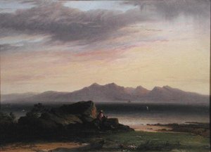 Arran, desde Millport, Cumbrae de John Cairns