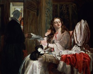 La mañana de San Valentín, 1863 de John Callcott Horsley