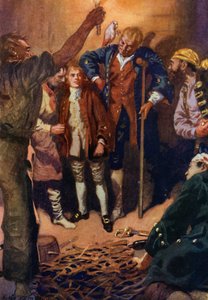 Ilustración para La isla del tesoro de John Cameron