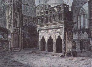 Capilla de Eduardo el Confesor, Abadía de Westminster de John Carter