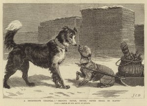 Un colonial degenerado, los británicos nunca, nunca, nunca serán esclavos