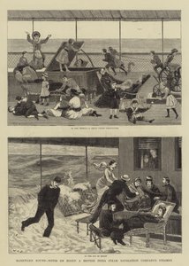 De regreso a casa, notas a bordo de un vapor de la Compañía de Navegación a Vapor de la India Británica de John Charles Dollman