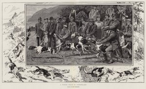 Una Carrera de Sabuesos en Cumberland de John Charlton