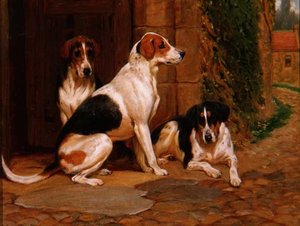 Perros de caza de John Charlton