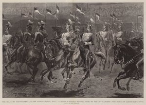 El torneo militar en el Agricultural Hall, un doble doble paseo musical por los 17º Lanceros, los del Duque de Cambridge