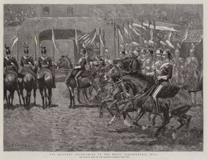 El torneo militar en el Royal Agricultural Hall de John Charlton
