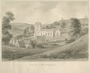 Alton - Iglesia y Casas de John Chessell Buckler