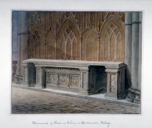 Monumento de Ana de Cleves, Abadía de Westminster, Londres