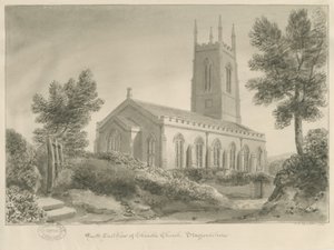 Iglesia de Cheadle de John Chessell Buckler