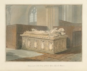 Essex - Iglesia de Earls Colne - Monumento de John Chessell Buckler