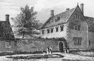 Escuela de Gramática en Adderbury, Oxfordshire de John Chessell Buckler