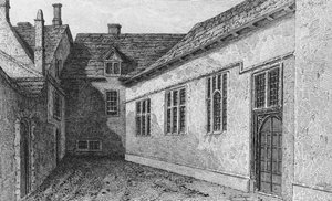 Escuela de Gramática en Woodstock, Oxfordshire de John Chessell Buckler