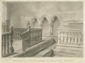 Interior de la Iglesia de Draycott in the Moors