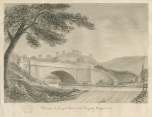 Kingsley - Puente en Froghall de John Chessell Buckler