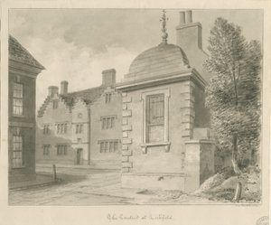 Lichfield - Escuela de Menores y Conducción: dibujo en sepia