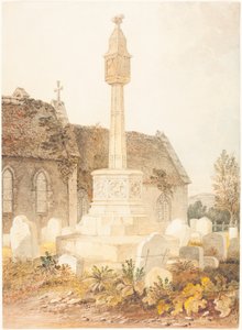 Monumento en un Cementerio de la Iglesia