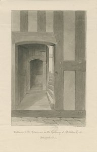 Interior de la Casa de la Puerta de Pillaton Hall