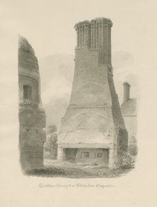 Pillaton Hall - Chimenea de la Cocina de John Chessell Buckler